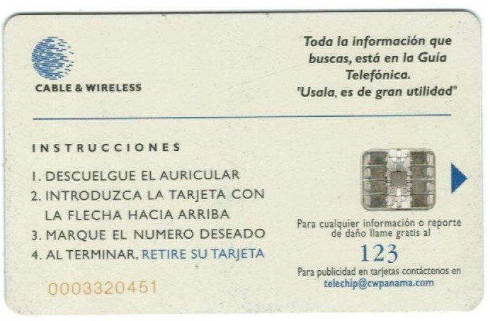 Schede telefoniche: Telefonkarte Panama – Usato da Zürich venduto da Tolima194 1