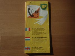BP-Karte Belgien zur Weltausstellung 58