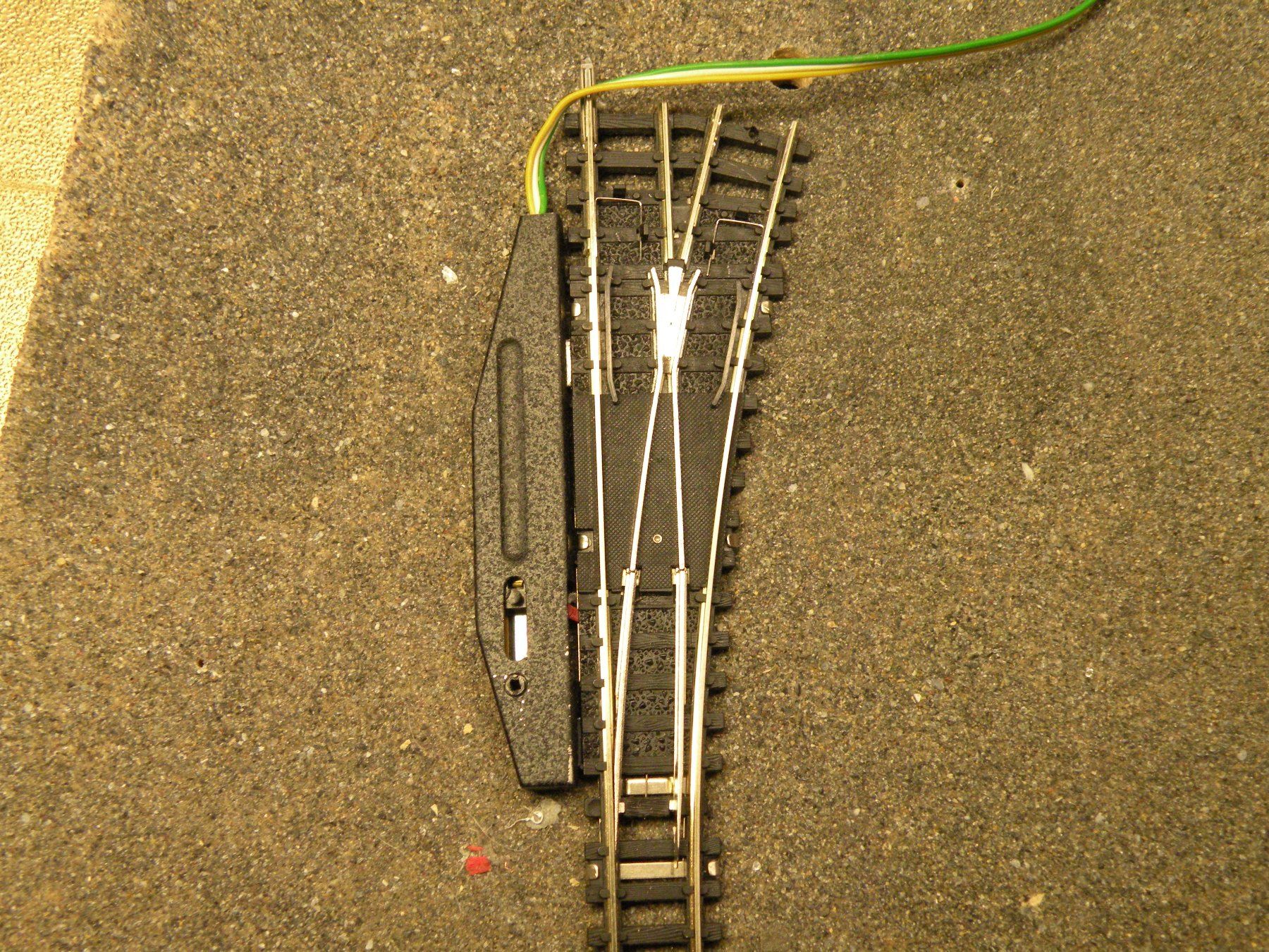 Trix Modellini di ferrovie: Weiche Minitrix rechts elektrisch. 14955 – Usato da Steffisburg venduto da loki36