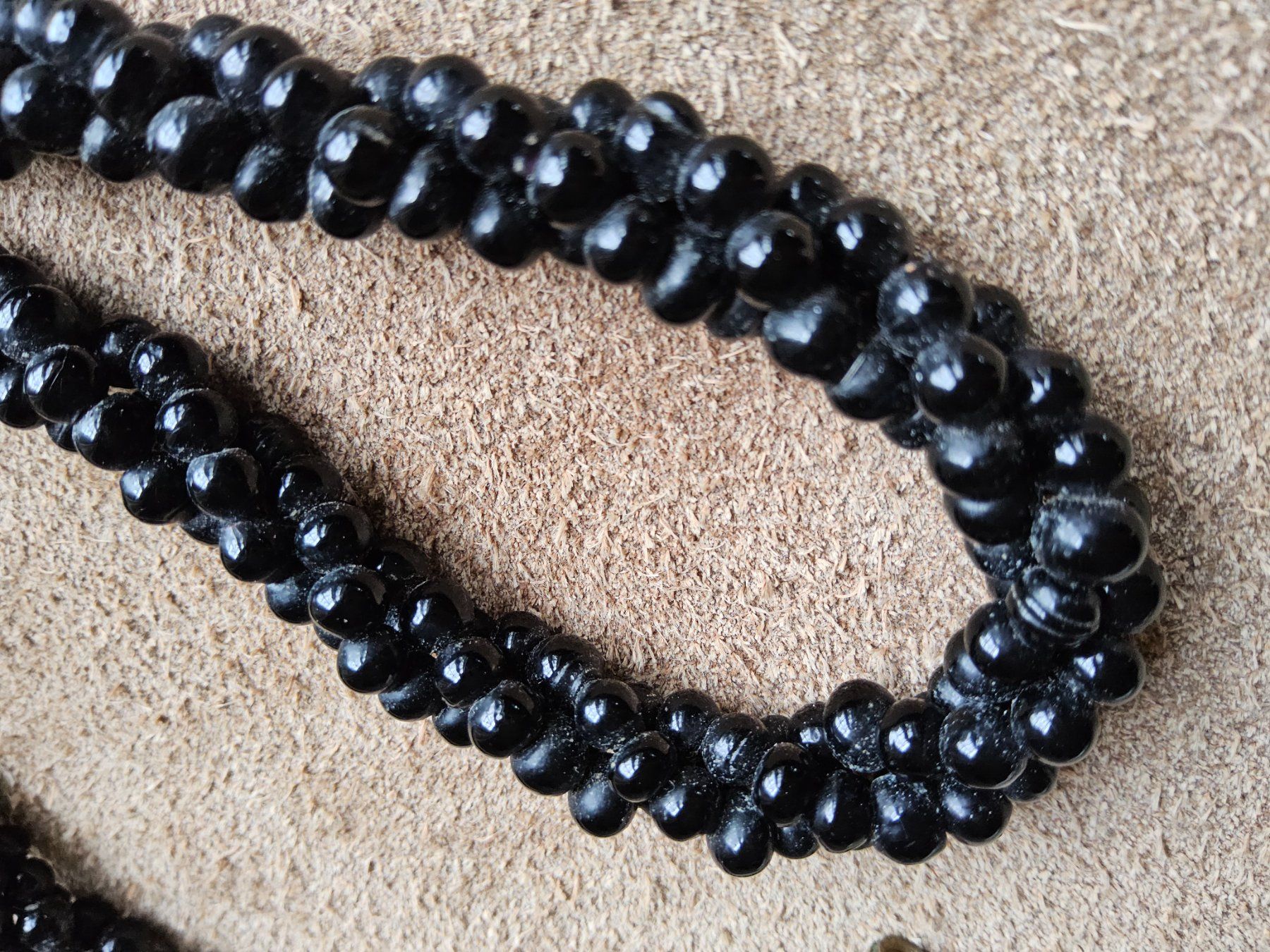 Ketten: Antike Trauer schwarze Halskette Collier, ca 1880 – Gebraucht aus Zürich von SciTec 6