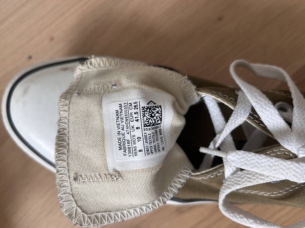 Converse Scarpe da uomo: Olivgrüne Converse in Grösse 41.5 – Usato da Herrenschwanden venduto da ale_5ggz 1