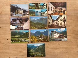 AK GR 10 Ansichtskarten Sta. Maria Calanca und Münstertal
