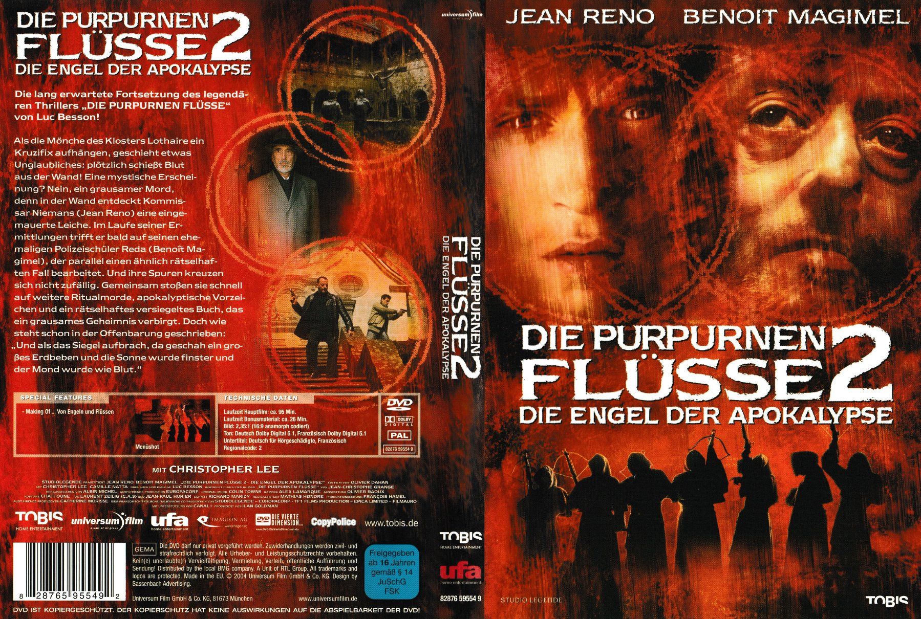 Tutti i DVDs: DVD - Die purpurnen Flüsse 2 – Usato da Langnau am Albis venduto da MediaRescuerKeLoX