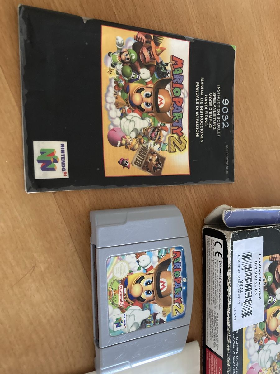 Giochi: Mario party 2 Nintendo 64 n64 – Usato da St. Gallen venduto da Parrotb 5