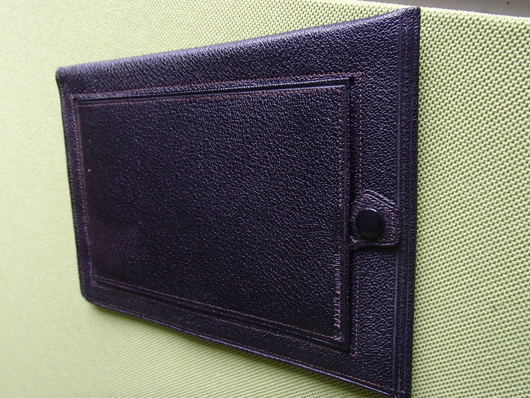 Kalender: Vintage schwarzer Leder Wochenplaner – Gebraucht aus Schöfflisdorf von pullux 1