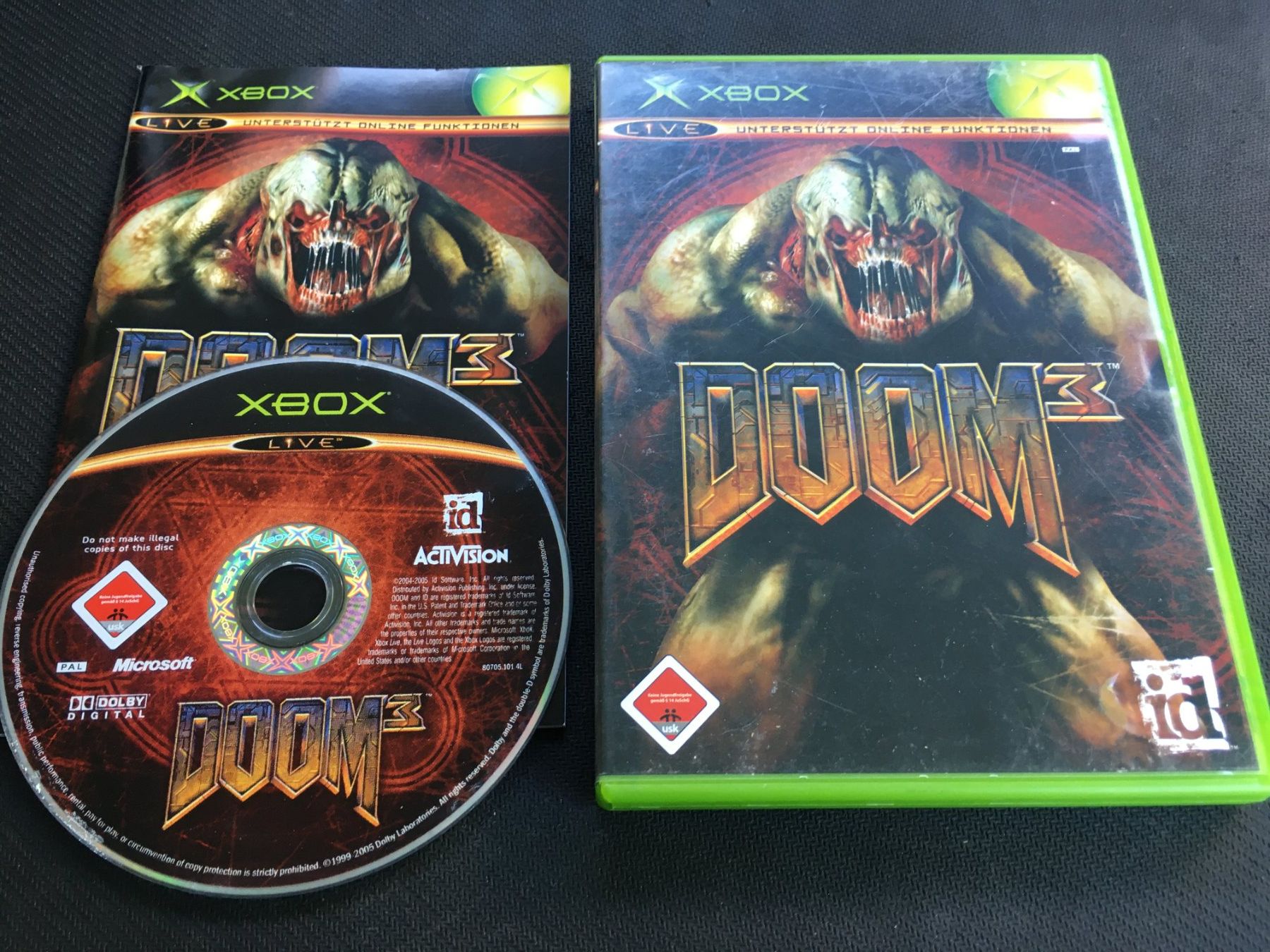 Microsoft Giochi: Doom 3 - Xbox Game – Usato da St.Gallen venduto da Punktchen01
