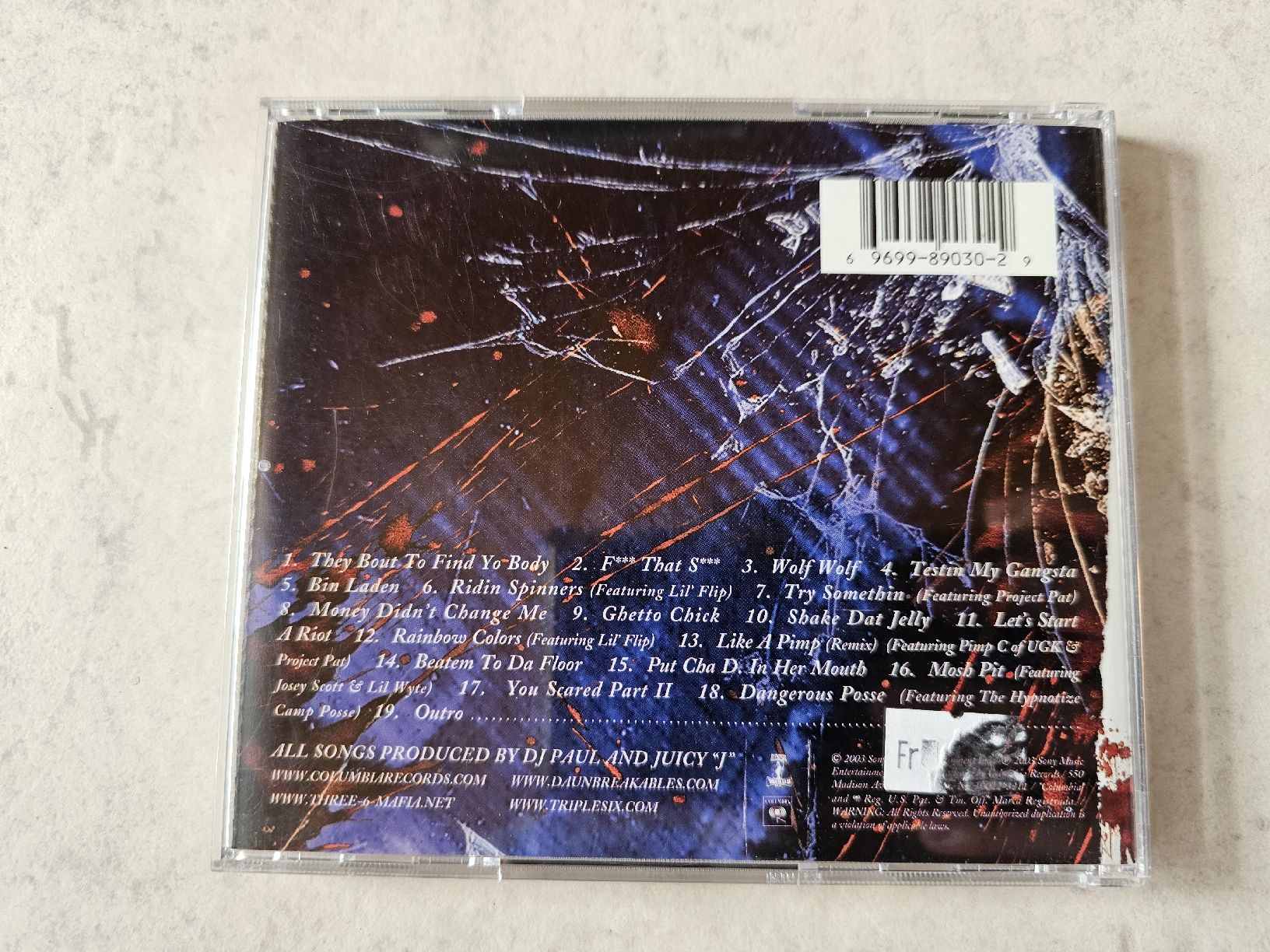 CD: Three 6 Mafia  -  Da Unbreakables – Usato da Schneisingen venduto da backstore24 1