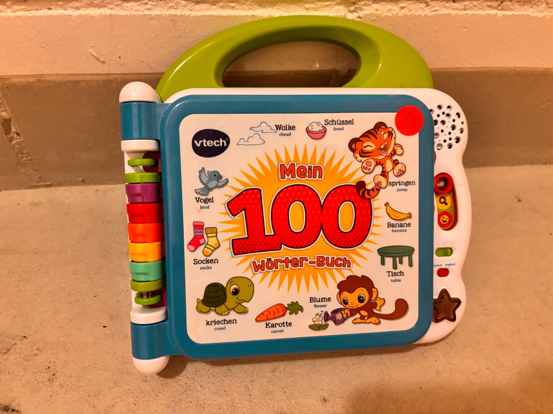 Vtech Spielzeuge: VTech: Mein 100 Wörter Buch D/E – Gebraucht aus Klingnau von Tiara2023