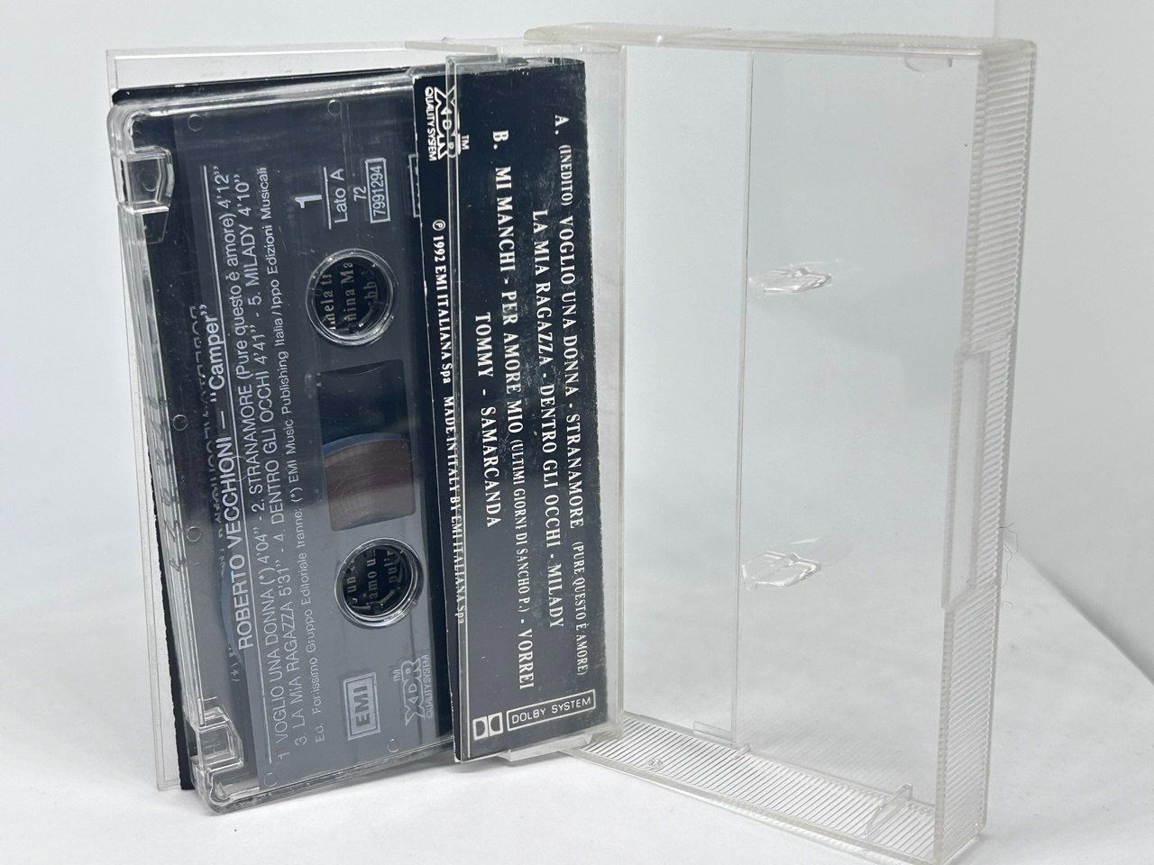 Musicassette: Roberto Vecchioni – Camper (1992) – Usato da Giubiasco venduto da LorisVale 2