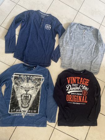 4  coole C&A Shirts Gr.158/164