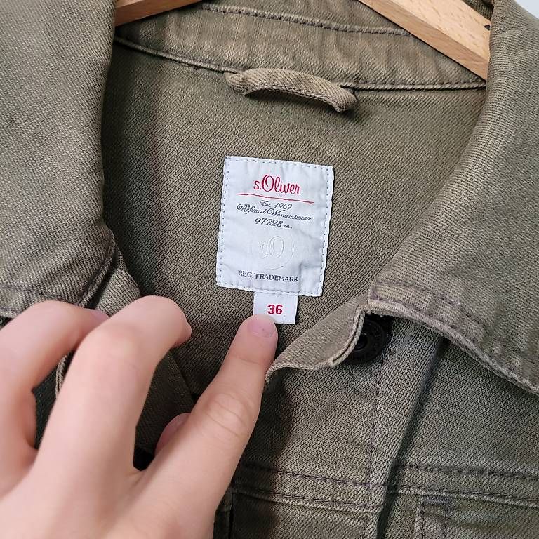 Jacken: Jeansjacke Olivgrün 36 S.Oliver – Gebraucht aus Bern von jud_7ct5 2