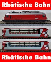 RhB Glacier Express Ge 4/4 III Savognin 644 Spur N OVP