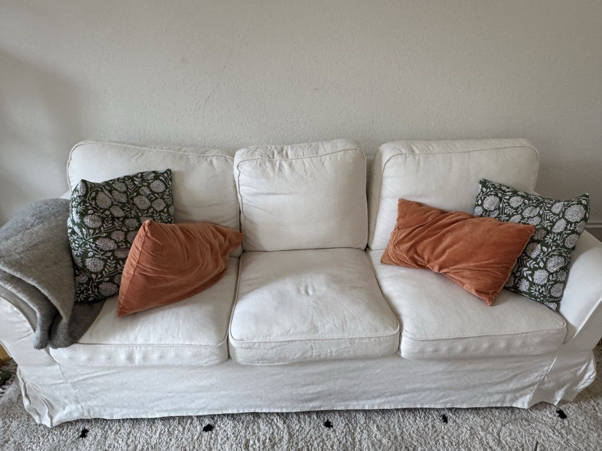 Sofas: Sofa Ektrop Ikea mit 3 Bezügen – D'occasion à Nidau par leo_h2vb