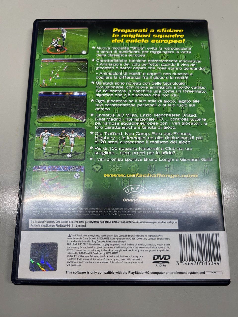 Sony Giochi: UEFA Challenge per la console PlayStation 2 – Usato da Giubiasco venduto da LorisVale 1