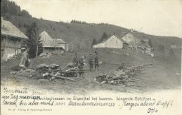 AK LUZERN EIGENTHAL MILITÄR SCHÜTZEN 1903
