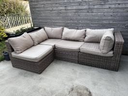 Gartenlounge Rattan