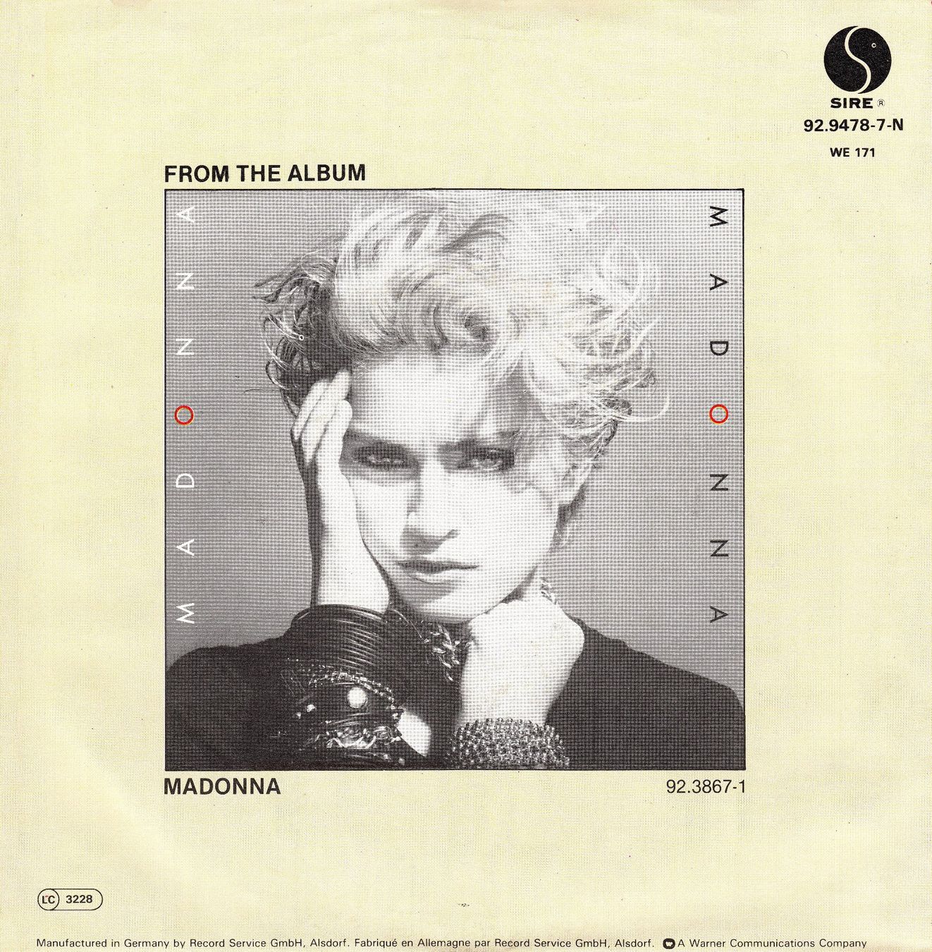 Dischi in vinile: Madonna Vinyl Single von 1983 – Usato da Volketswil venduto da Abcrecords 1