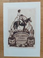 Exlibris Iwan E. Hugentobler - Original Radierung