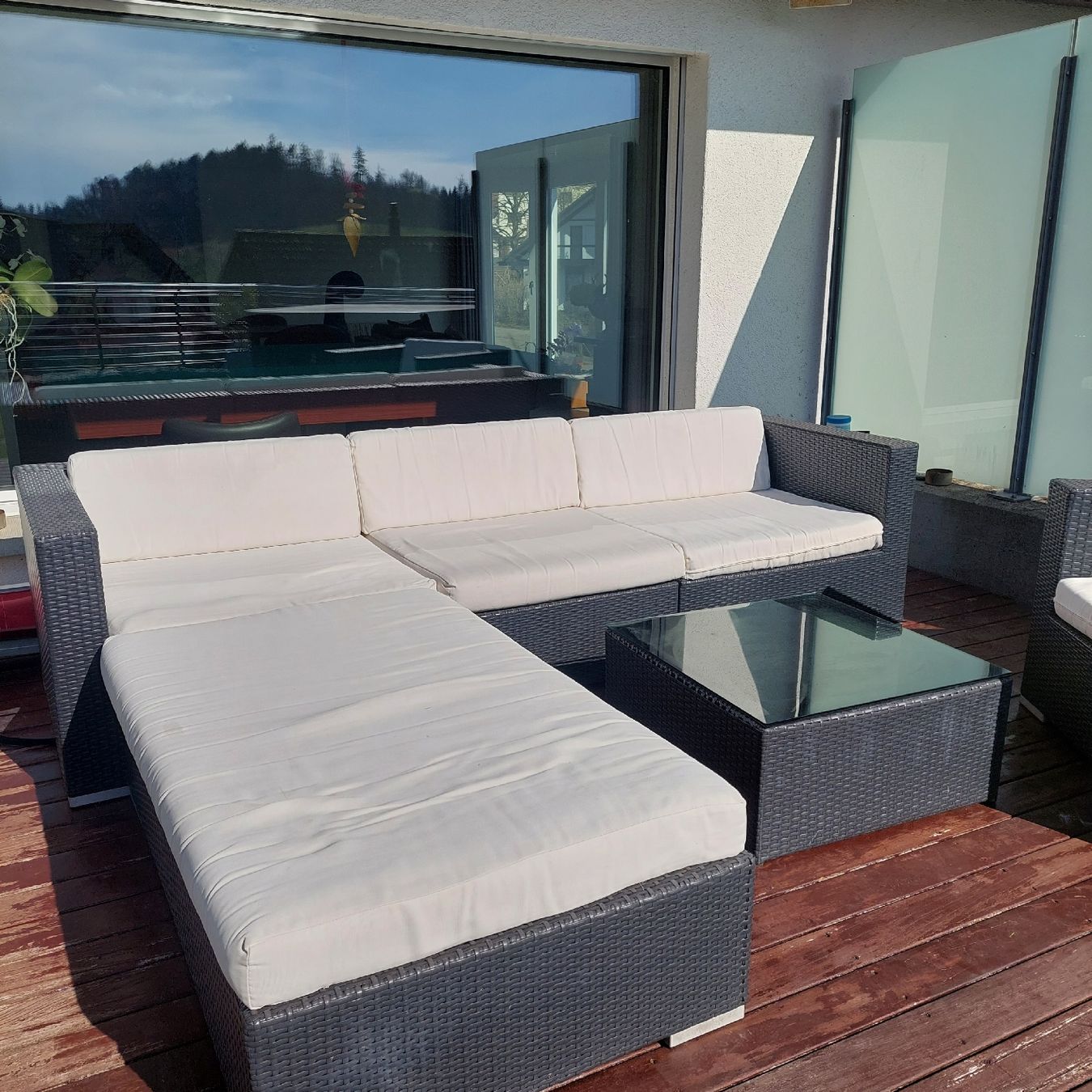 Sofas: Gartenlounge Rattan – D'occasion à Nürensdorf par Pumukel77 3
