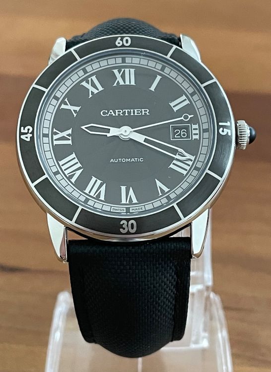 Ronde Croisi re de Cartier 42mm REF. 3886 inkl. Rev Cartier