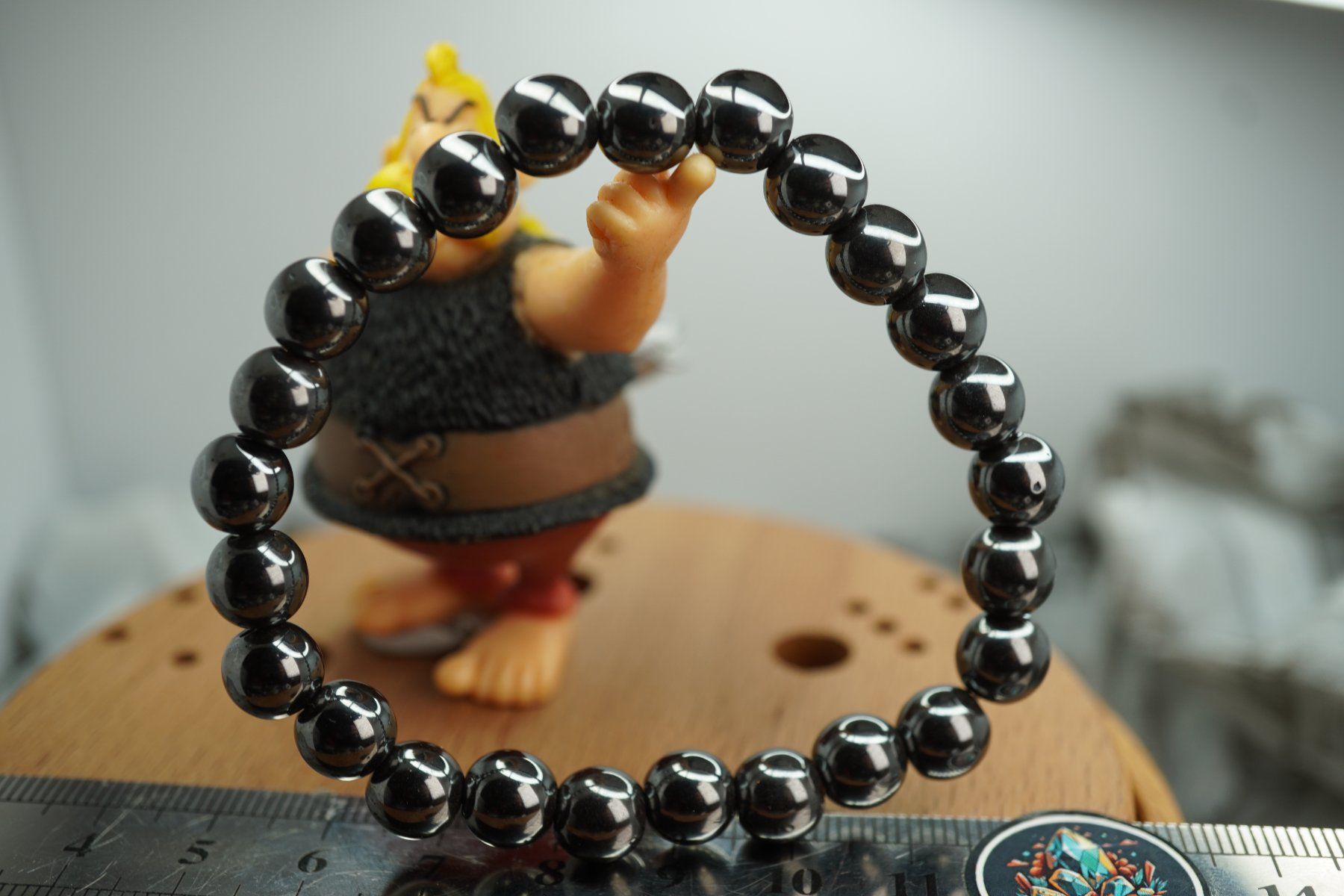 Minerali & Pietre curative: Hämatit     Kugel   Armband    (Räumung!) – Nuovo e nell'imballaggio originale da Eschenbach SG venduto da topstone 4