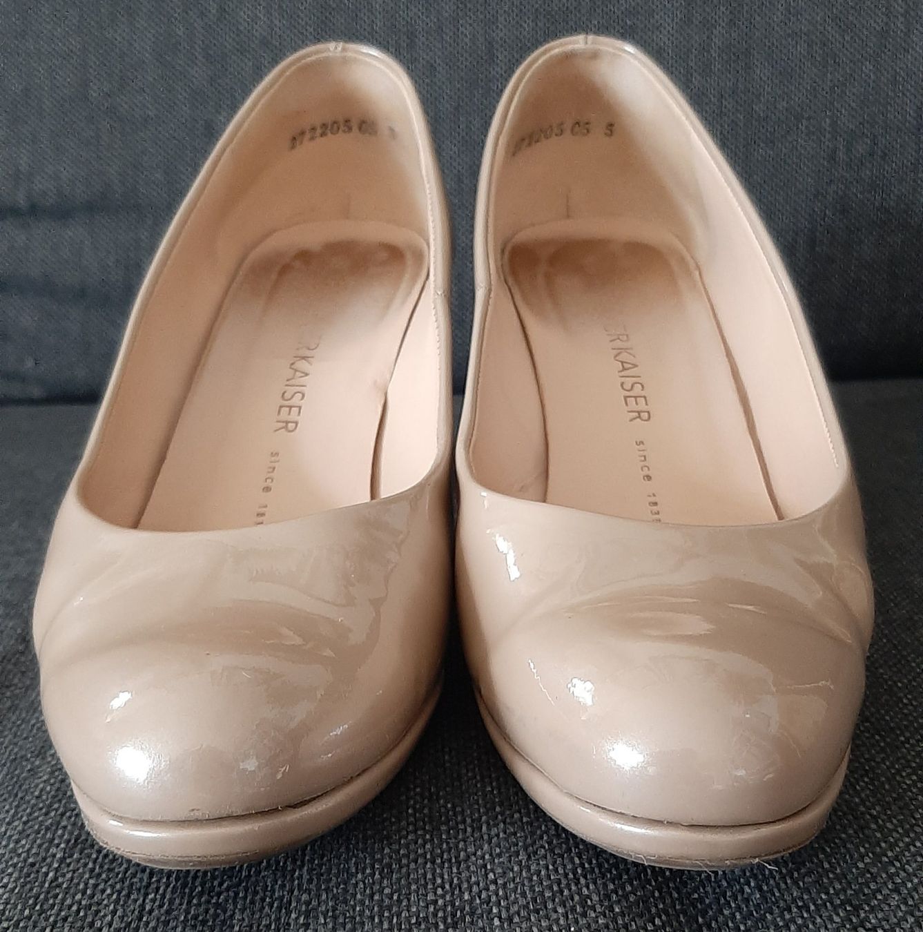 Kaiser Damenschuhe: Peter Keiser Leder Pumps UK 5, EU 38 – Gebraucht aus Watt von Tomaf 1