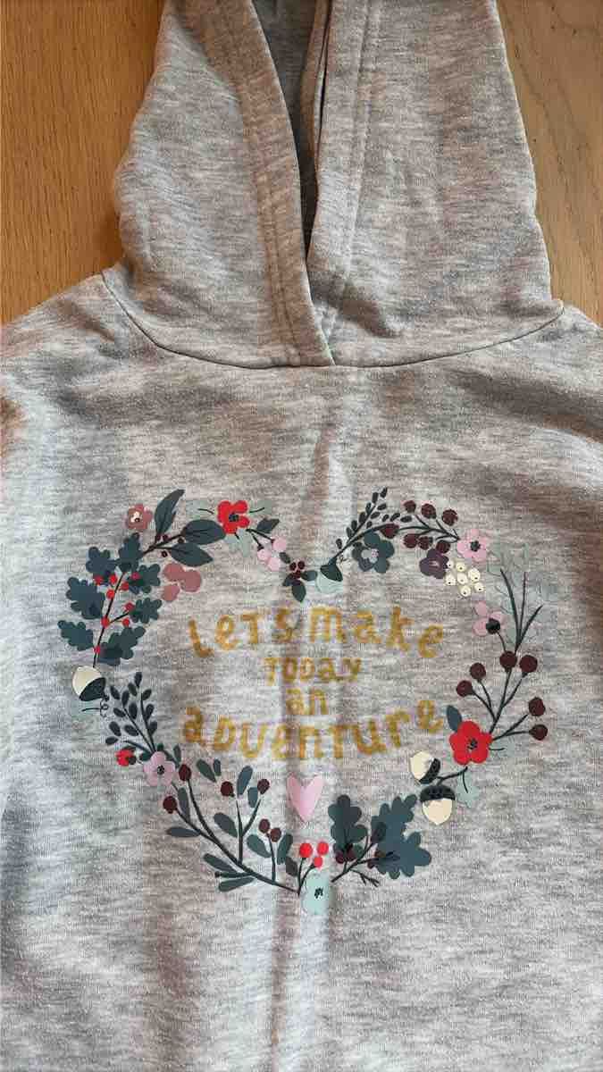 Primark Pullover & Sweatshirts: Primark Kapuzenpullover Grau Mädchen Grösse 98 – Neu (gemäss Beschreibung) aus Zürich von tnt_x5w2 1