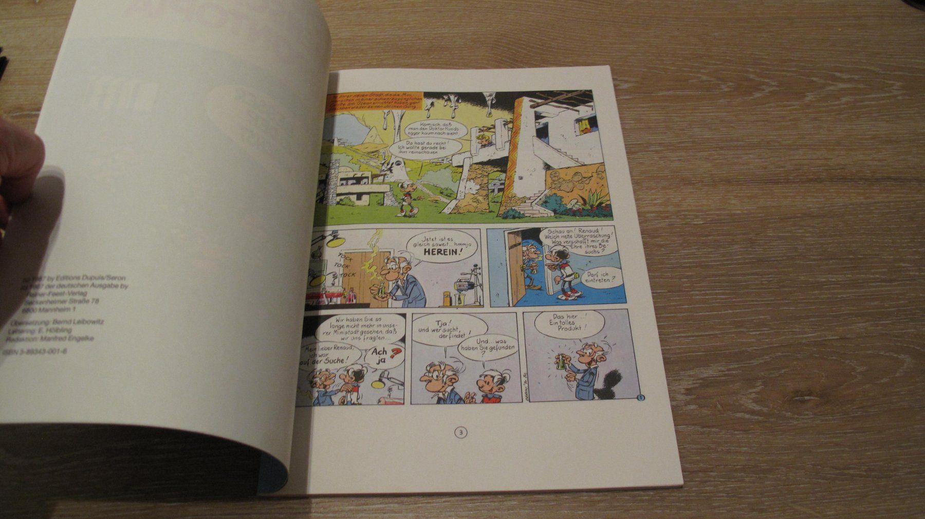 Comics: Der Abenteuer der Minimenschen - Band 2 – Gebraucht aus Berg TG von Volker-Kampfgarten 1