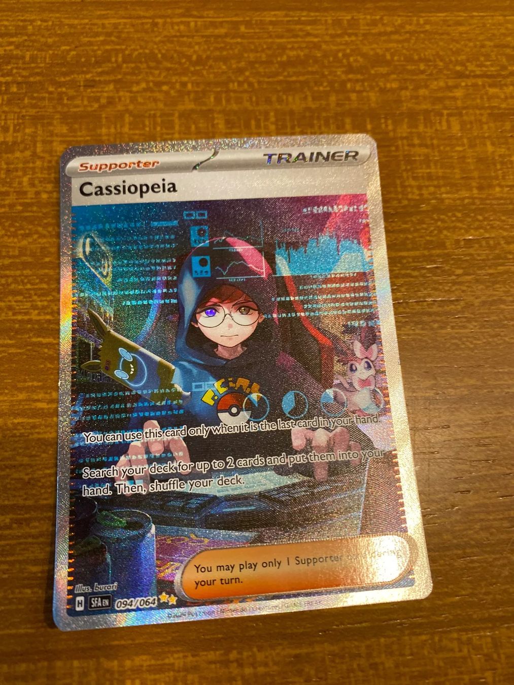 Pokémon Carte collezionabili: Cassiopeia Pokemon Karte – Usato da Bühler venduto da Vremin