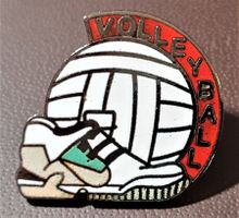 R096 - Pin Turnschuh  Volleyball