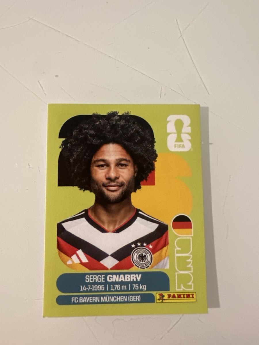 Panini Sammelbilder & Trading cards: Panini 2026 Serge Gnabry GER16 – Neu (gemäss Beschreibung) aus Bern von akl_sy9s