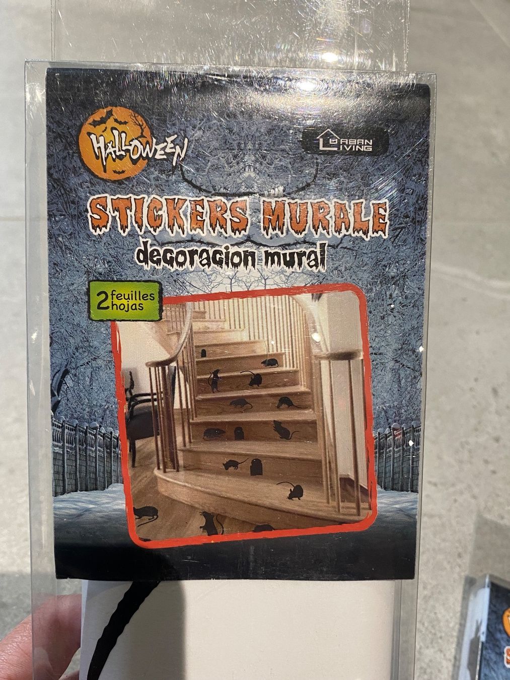 Alle Dekorationen: Décoration de fenêtre Halloween stickers – Gebraucht aus Salvenach von gwenwywar 2