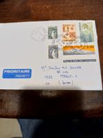 Lettre de France affranchie - Collection philatélie 🇫🇷 