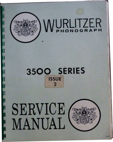 Musiktruhen: Wurlitzer Service Manual  Zodiac – Gebraucht aus Schalunen von schwabspielautomaten