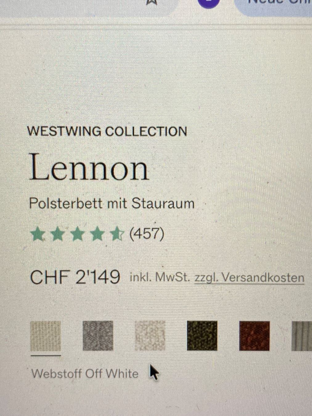 Letti: Westwing Bett Lennon – Usato da Zürich venduto da zoe_xh9t 4