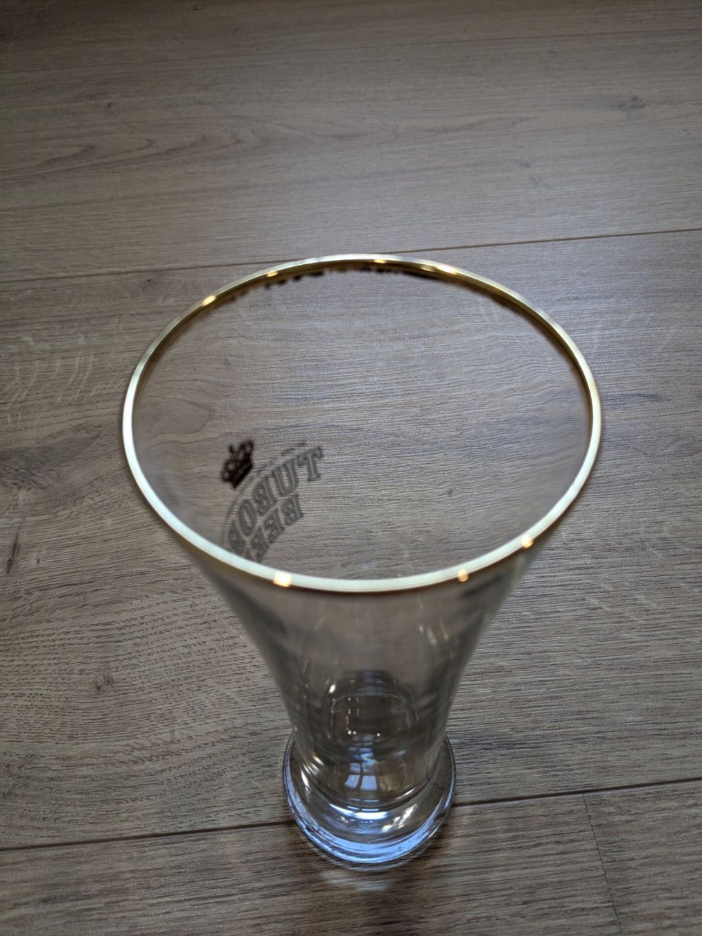 Gläser: Tuborg Bierglas mit Goldrand – Gebraucht aus Winkel von Kade50 2