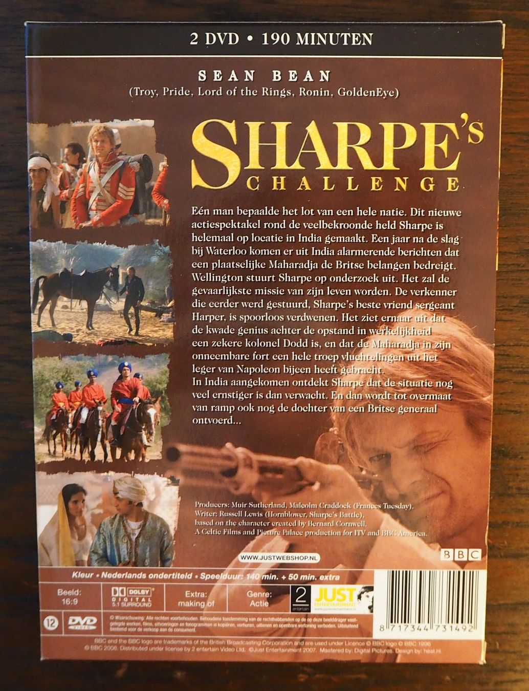 Sharpe / 15 Folgen / Sean Bean / UK-und NL-Import / englisch (Gebraucht ...