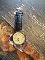 Pierre Cardin Uhr Edelstahl Herren Armband Leder funktionstü