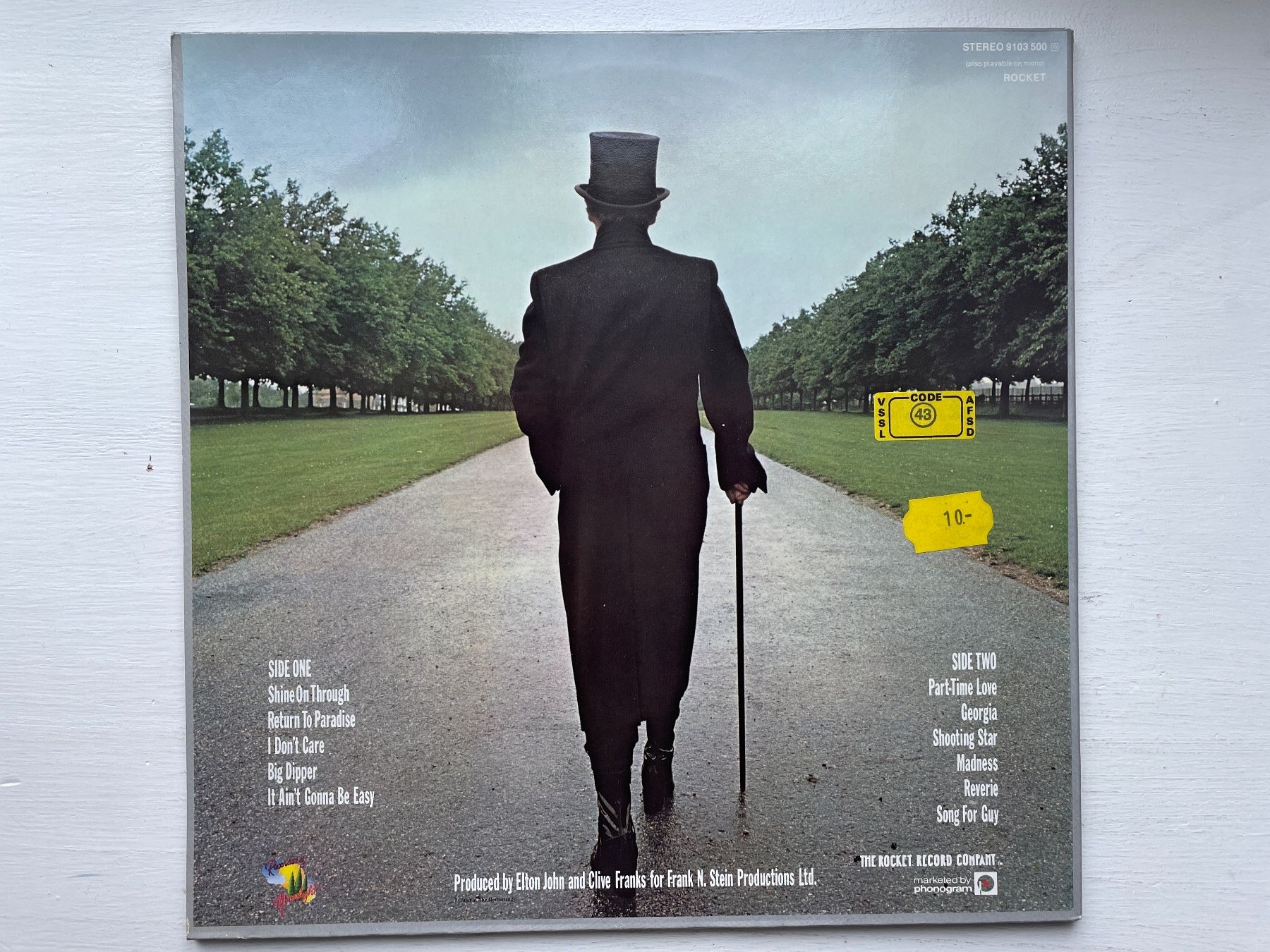Dischi in vinile: Elton John - A Single Man - LP, 1978, Gatefold – Usato da Zürich venduto da Andy_t71 1