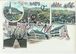 Gruss aus Würenlingen  - (um 1900)