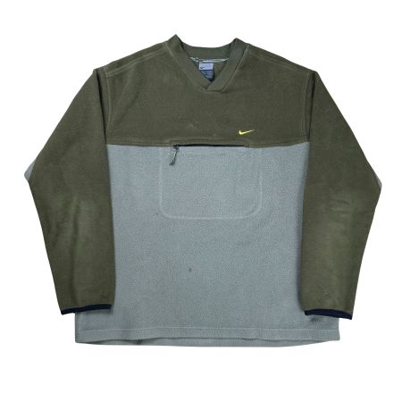 Vintage Y2K Nike Fleece Sweatshirt Rare - M