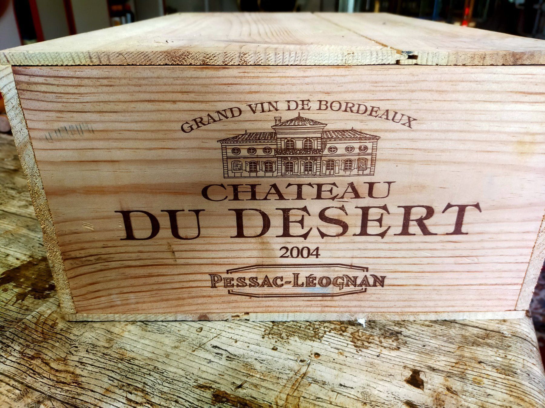 Vino: CHATEAUX DU DESERT 2004 – Nuovo e nell'imballaggio originale da Ennetmoos venduto da brunhildenb