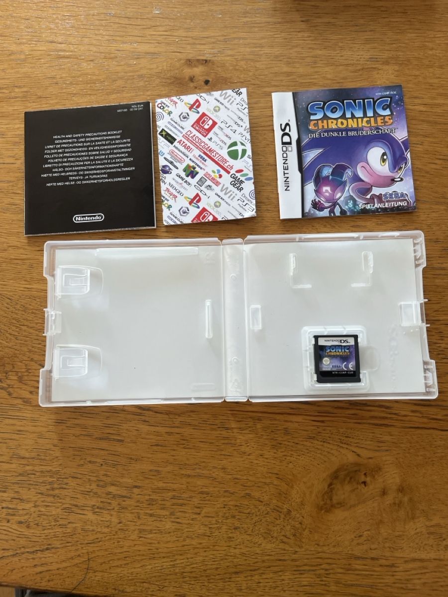 Nintendo Jeux: Nintendo DS Sonic Chronicles Die Dunkle Bruderschaft – Neuf (Voir description) à Flawil par kas_2tpb