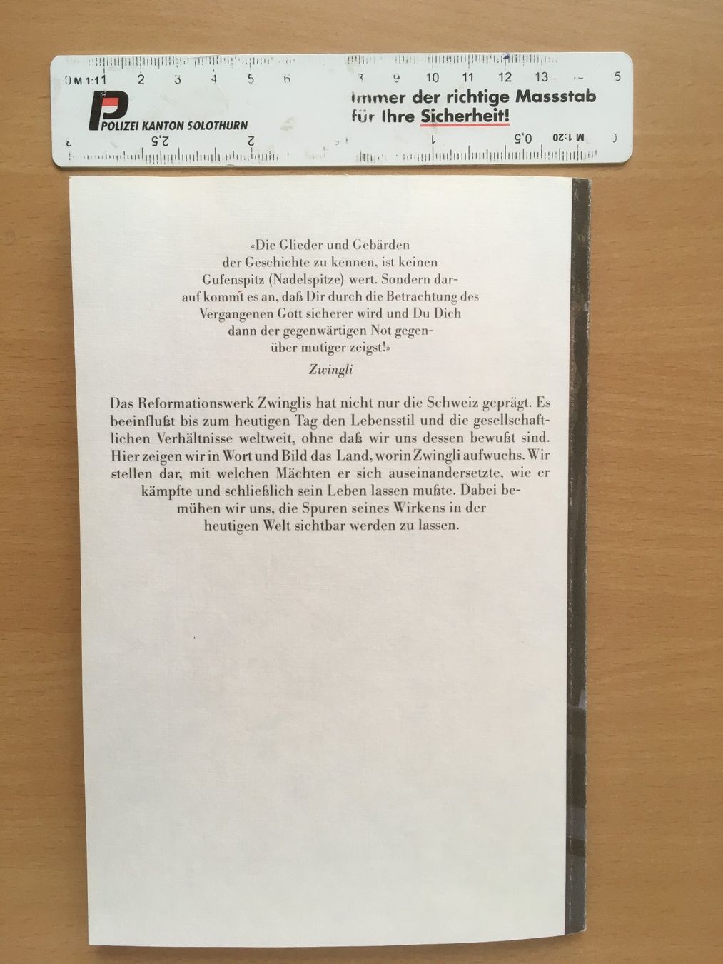 Libri: Zwingli 1484 - 1984 – Usato da Grenchen venduto da Kogi7 9