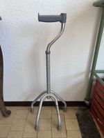 Vierfuss Gehhilfe 75-100cm hoch 