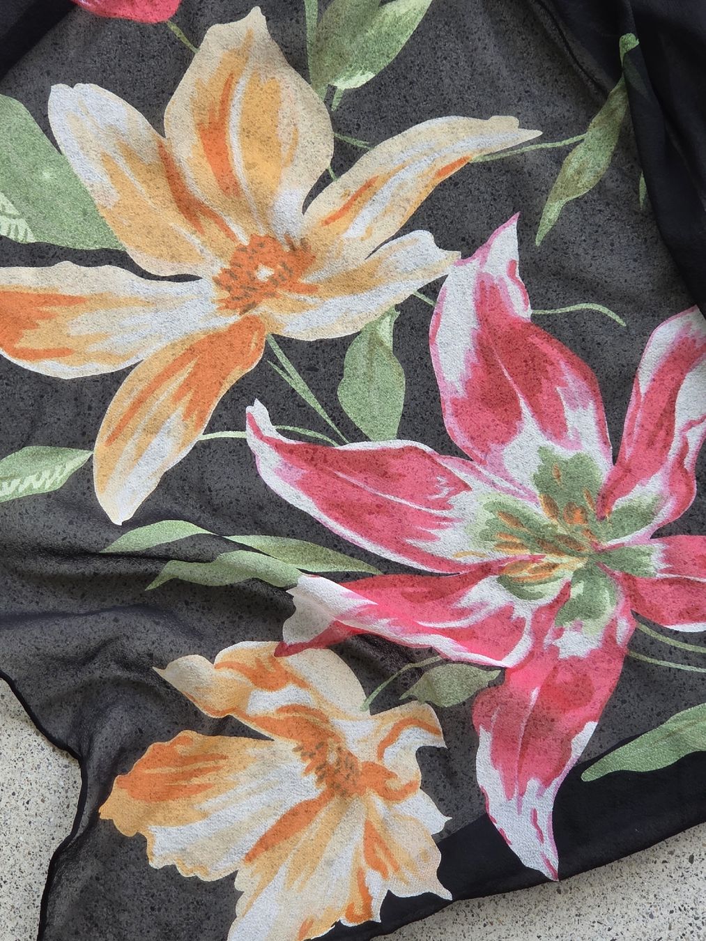 Foulard & Sciarpe: Seidenschal 46 x 170 cm – Nuovo e nell'imballaggio originale da Frauenfeld venduto da Schenken-mit-Herz 4