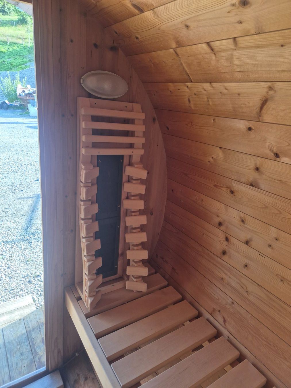 Sauna & Accessori: Fasssauna, Sauna, Wellness – Usato da Galgenen venduto da contdeluxe 4