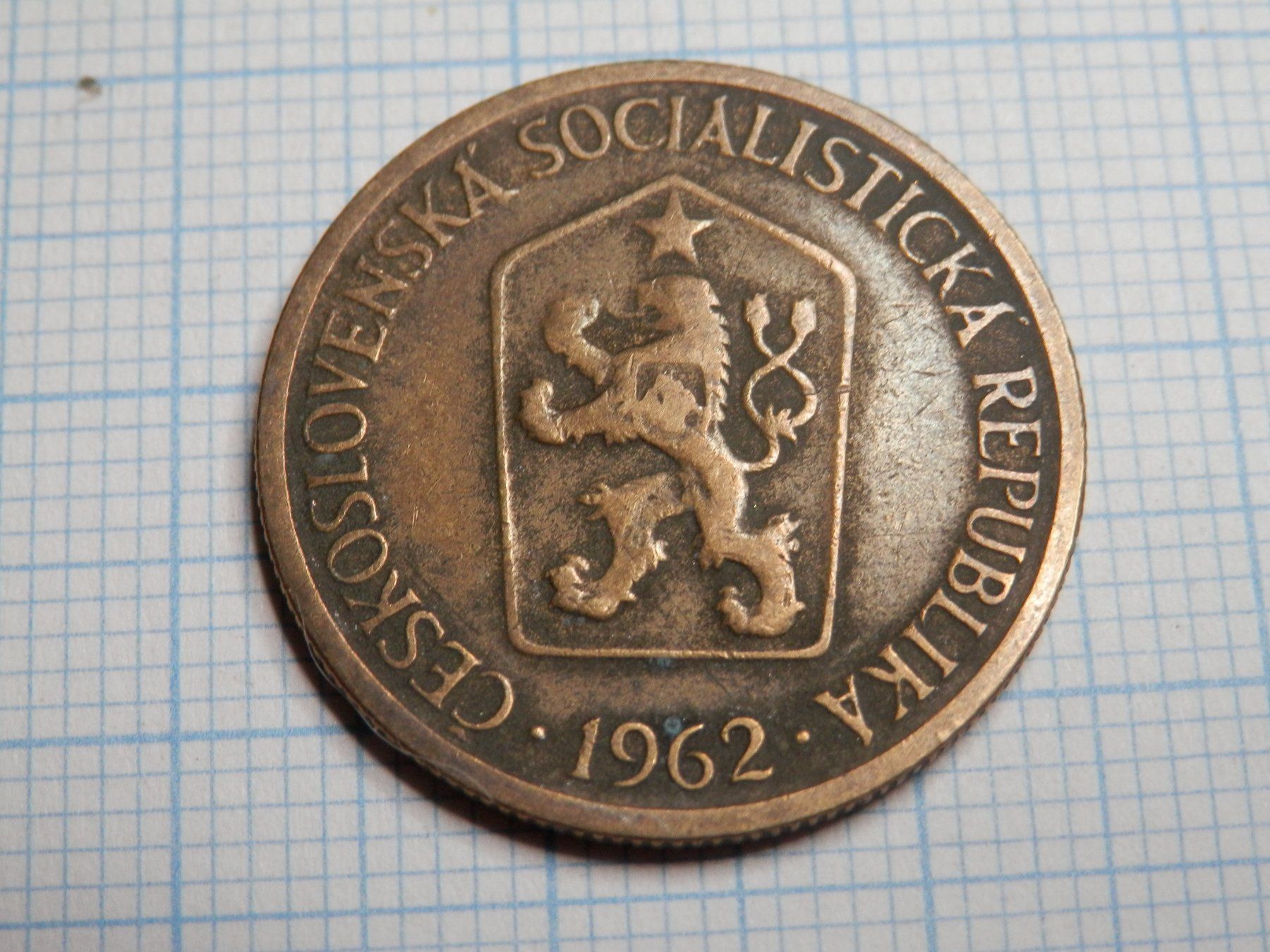 Tutti le monete: Tschechoslowakei 1 Krone, 1962 – Usato da Weiach venduto da weiach81