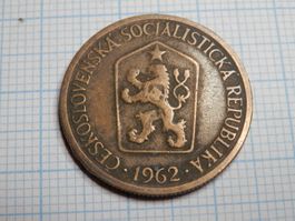 Tschechoslowakei 1 Krone, 1962