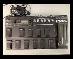 Line 6 Pod  XT Live Gitarre Multi Effektpedal / Effektboard